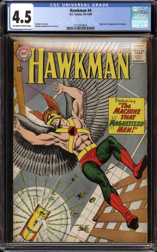 Hawkman cgc 5 first - #4,